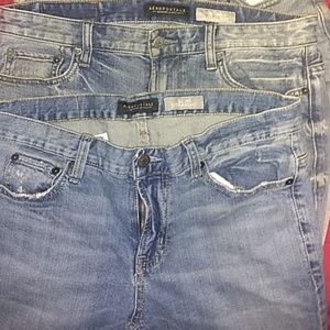 Men's slim straight jeans size 31 32